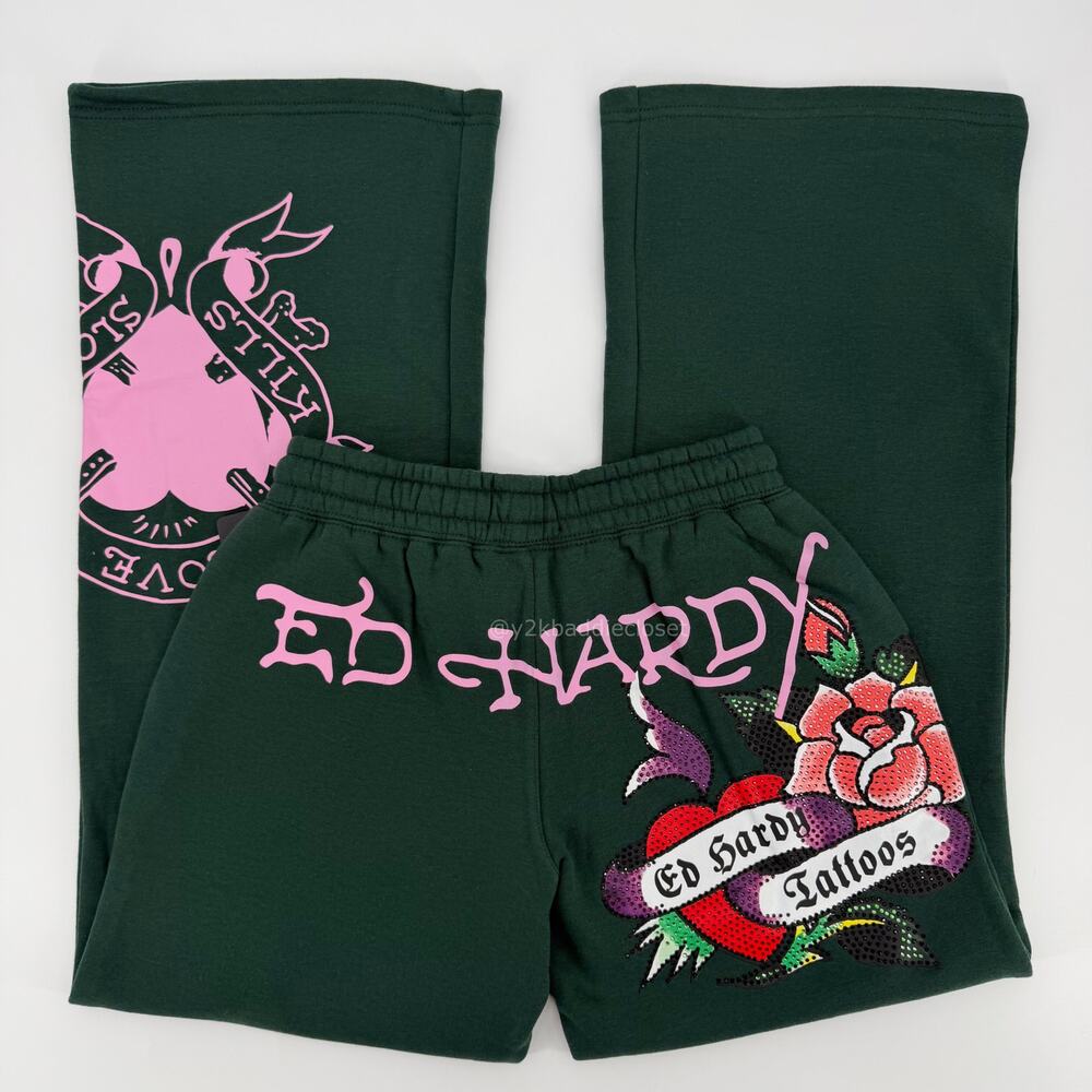 Ed Hardy Sweatpants (Size M)